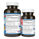 Carlson Omega-3 Fish Oil capsules showing dosage