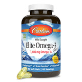 Carlson Omega-3 Fish Oil Soft Gels ingredients list