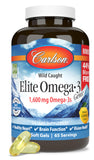 Carlson Omega-3 Fish Oil Soft Gels packaging front view
