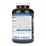 Carlson Omega-3 Fish Oil Soft Gels side view of bottle