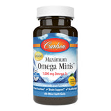 Carlson Omega-3 Mini Soft Gels 1000mg front view