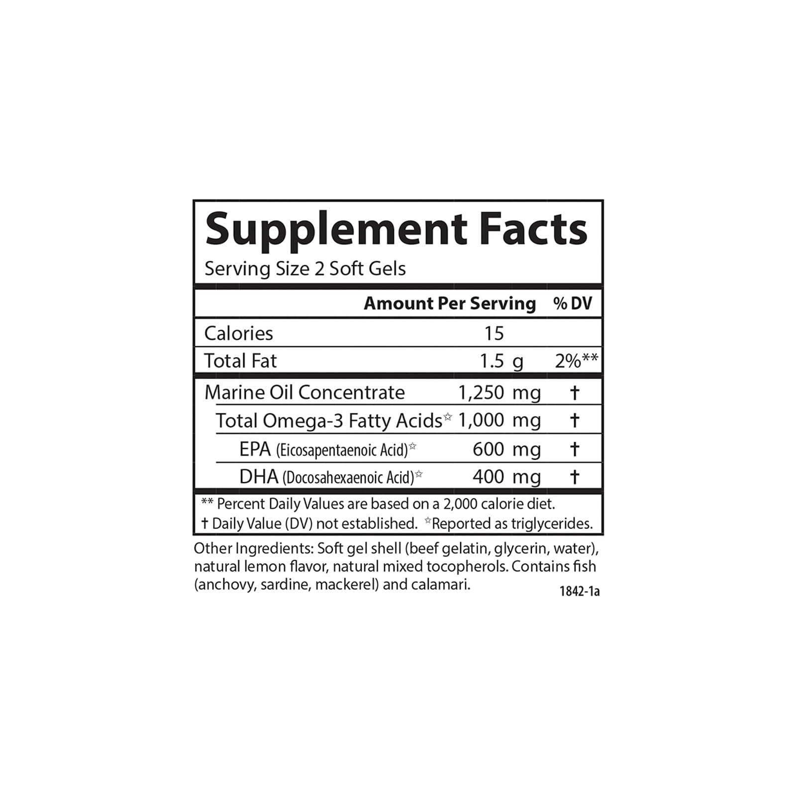 Carlson Omega-3 Mini Soft Gels 1000mg packaging with label