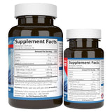 Carlson Super Omega-3 Fish Oil Capsules with fresh fish