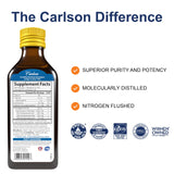 Carlson The Very Finest Fish Oil 400g bottle with label