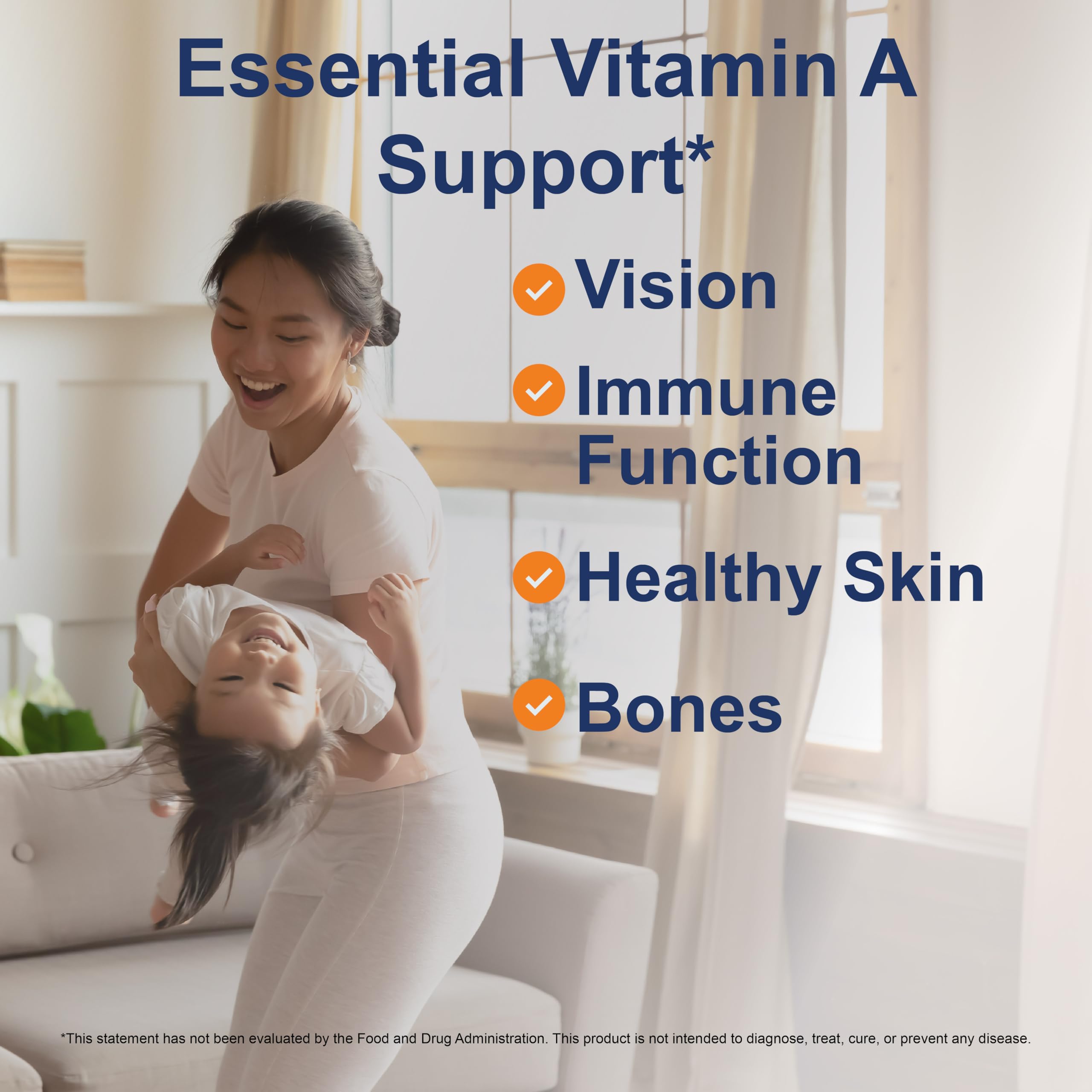 Carlson Vitamin A Palmitate Soft Gels side view