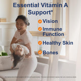 Carlson Vitamin A Palmitate Soft Gels side view