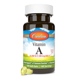 Carlson Vitamin A Soft Gels soft gel in hand