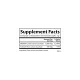 Carlson Vitamin C Powder 1/2 teaspoon serving size