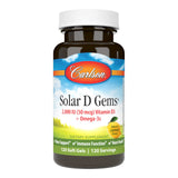 Carlson Vitamin D3 1000 IU soft gel capsules front view