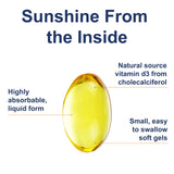 Carlson Vitamin D3 5000 IU soft gel capsules packaging