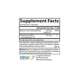 Carlson Vitamin D3 & K2 capsules open bottle showing capsules