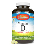 Carlson Vitamin D3 Soft Gel 1000 IU soft gel close-up