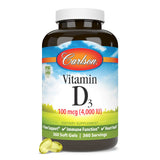 Carlson Vitamin D3 Softgels packaging details