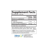 Carlson Vitamin K1 & K2 Supplement ingredients list