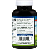 Carlson Vitamin K2 MK-7 Softgels back view with ingredient list