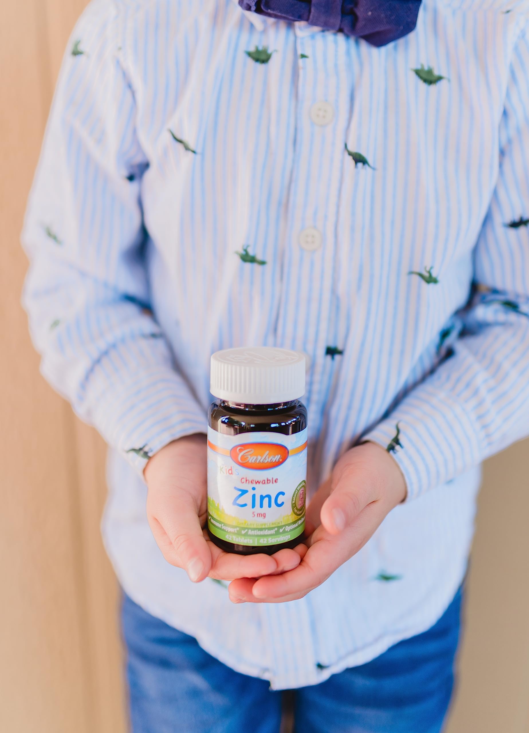 Carlson Zinc Chewables 5mg chewable close-up