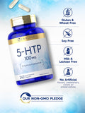 Carlyle 5-HTP Capsules 100mg close-up of capsule
