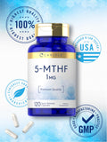 Carlyle 5-MTHF Folic Acid Capsules ingredients list