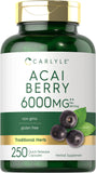 Carlyle Acai Berry 300mg capsules front view
