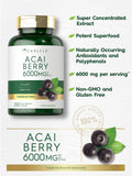 Carlyle Acai Berry capsules side view showing label