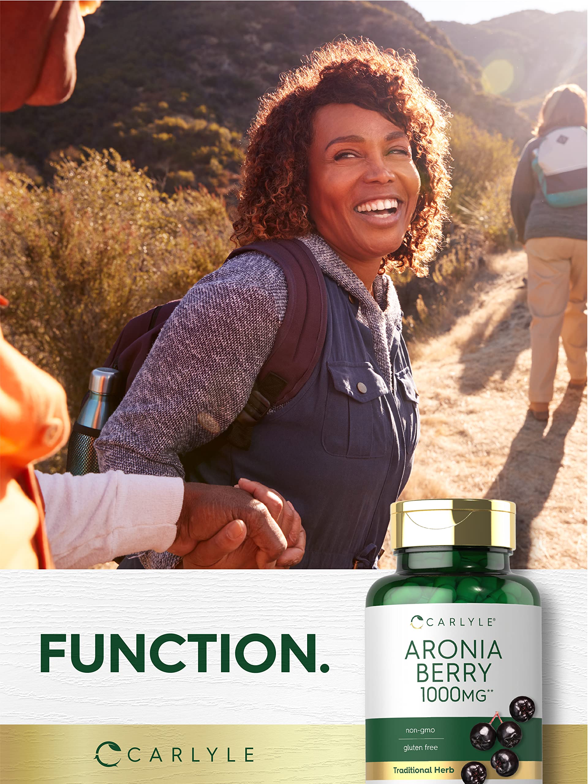 Carlyle Aronia Berry Capsules in a lifestyle setting