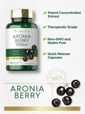 Carlyle Aronia Berry Capsules side view of packaging