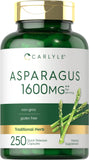 Carlyle Asparagus Extract Supplement bottle front view