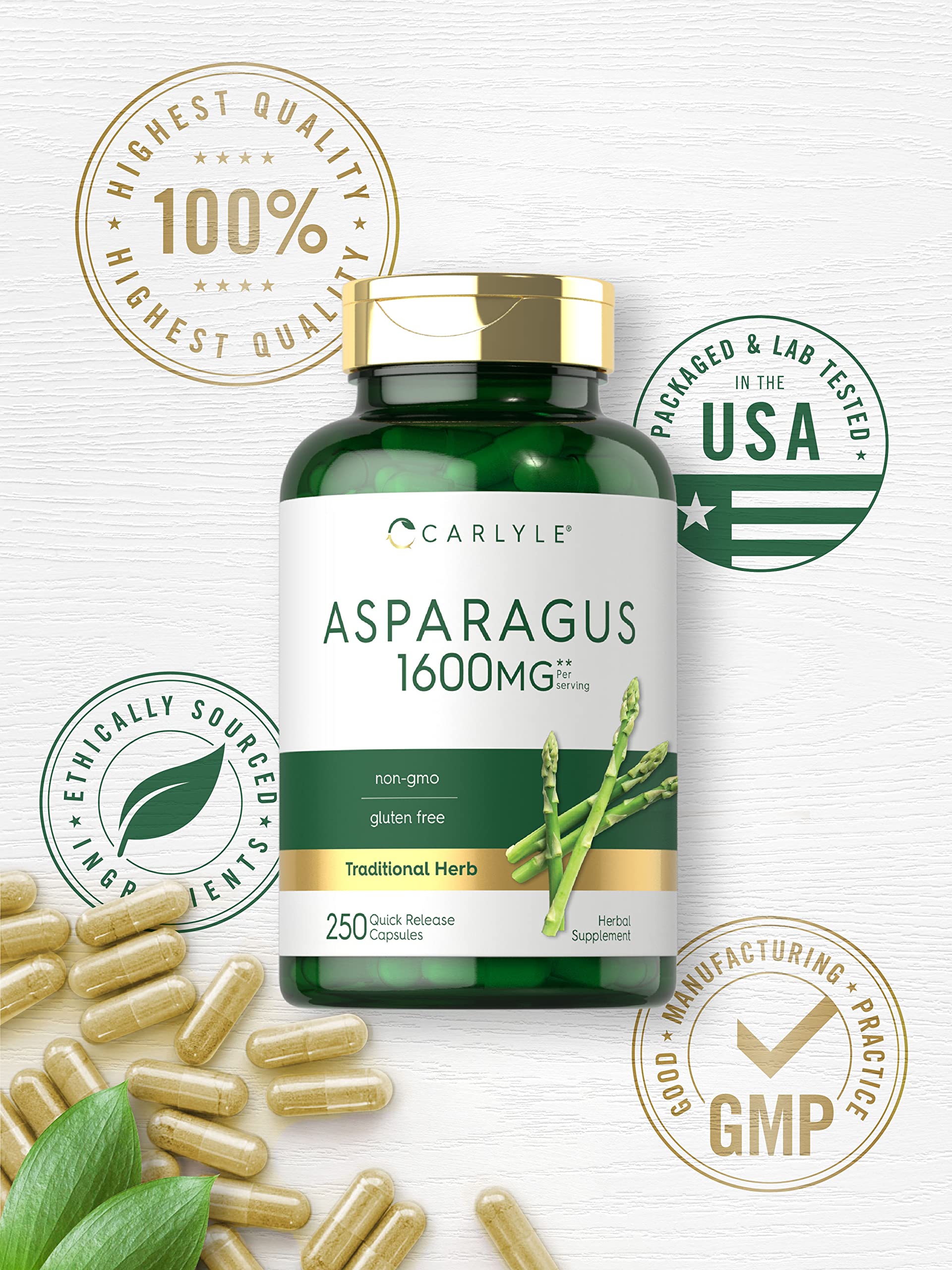 Carlyle Asparagus Extract Supplement lifestyle scene