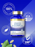 Carlyle B-Complex Vitamin Supplement showing vegetarian label