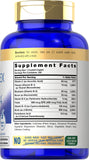 Carlyle B-Complex Vitamin Supplement side view showing caplet details