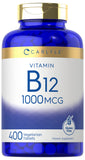 Carlyle B12 1000 high potency vitamin supplement front view
