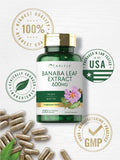 Carlyle Banaba Leaf Supplement gluten-free label