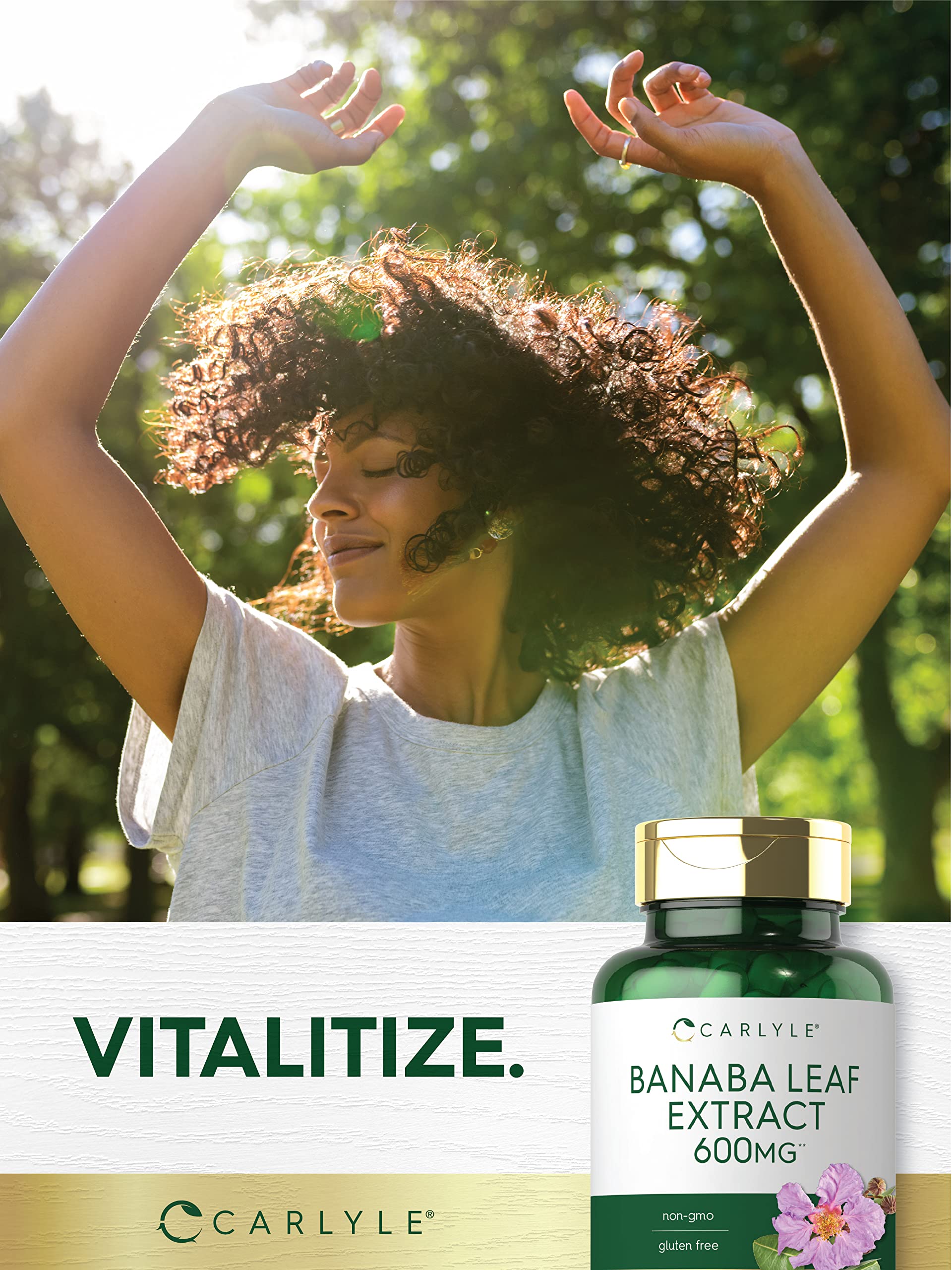 Carlyle Banaba Leaf Supplement quick-release capsule