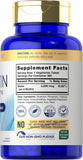 Carlyle Biotin 5000 mcg Extra Strength Tablets side view