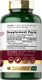Carlyle Black Cherry Extract 1000mg capsules side view