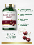 Carlyle Black Cherry Extract packaging with capsule details
