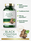 Carlyle Black Cohosh Herbal Supplement 242g close-up of capsules