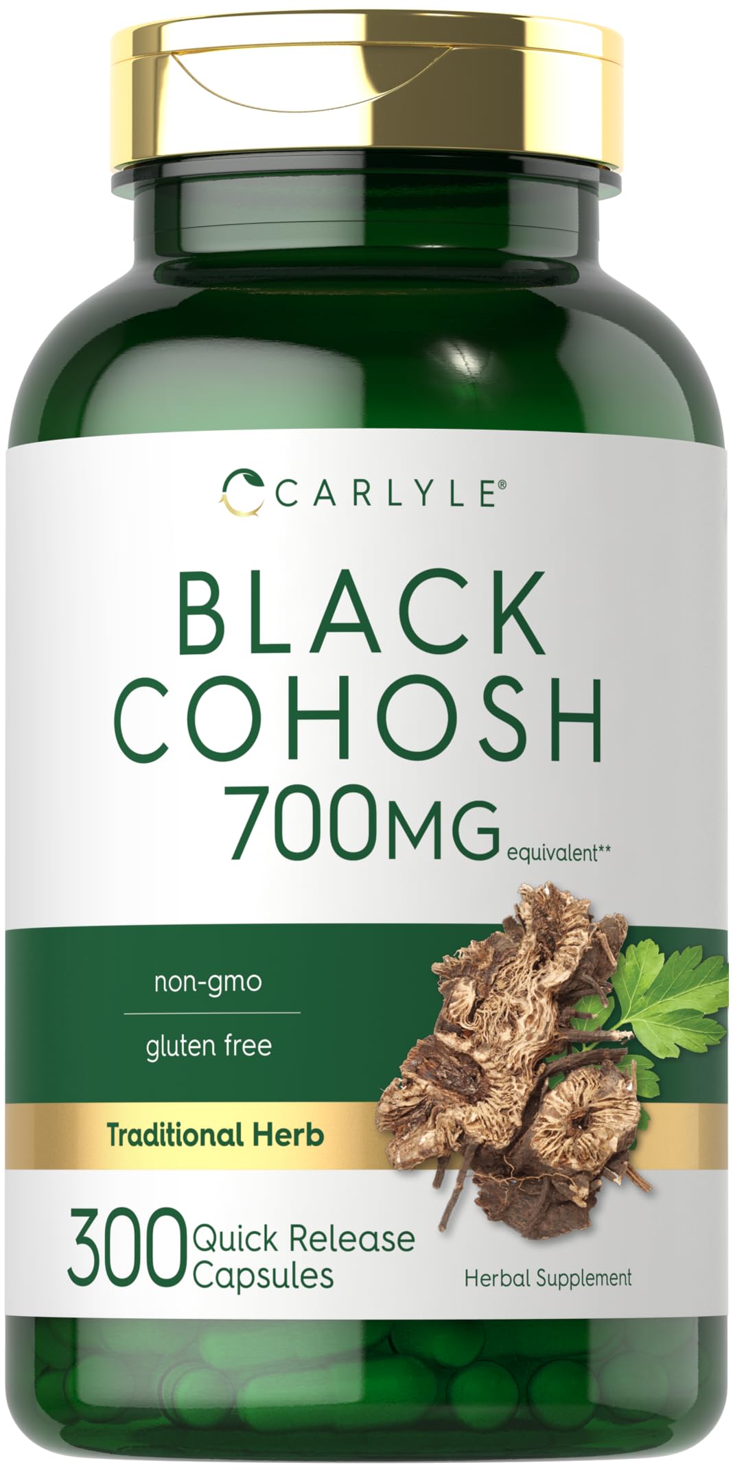Carlyle Black Cohosh Herbal Supplement 242g front view