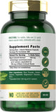 Carlyle Black Cohosh Herbal Supplement 242g side view