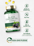 Carlyle Black Currant Oil packaging with ingredients list