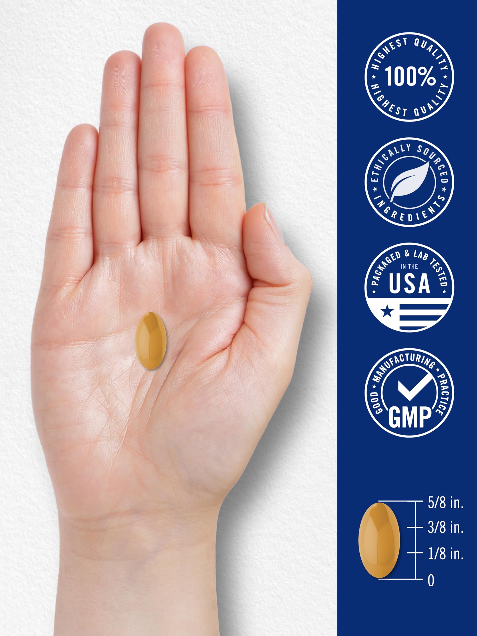 Carlyle Blended Vitamin & Mineral Supplement 92g softgels displayed with other supplements