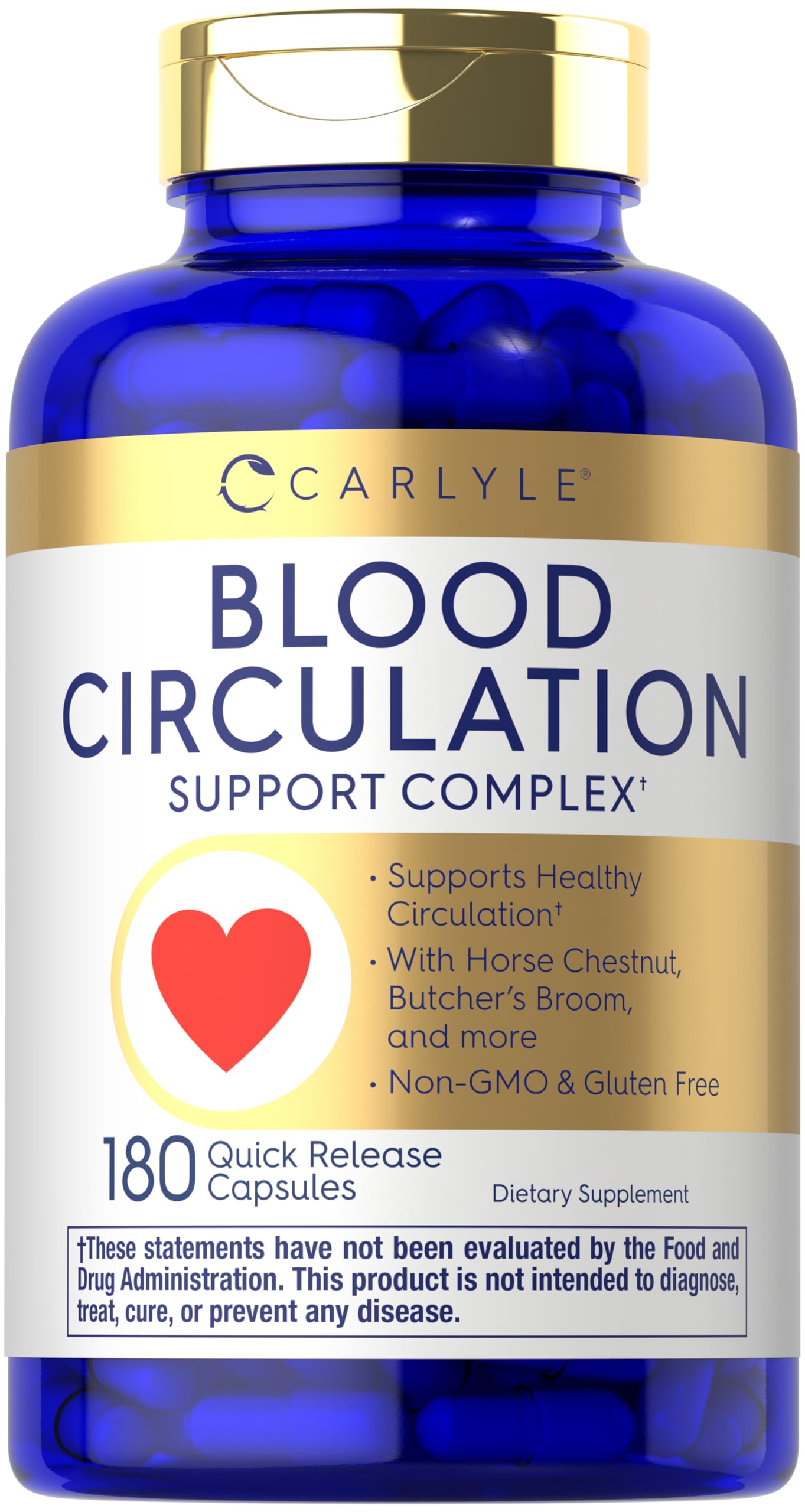 Carlyle Blended Vitamin & Mineral Supplement front view