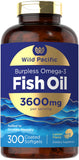 Carlyle Burpless Omega-3 Fish Oil 3600mg softgels front view