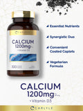 Carlyle Calcium + D3 caplets with a measuring spoon for dosage