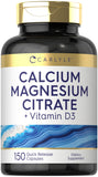 Carlyle Calcium Magnesium Vitamin D3 Capsules front view