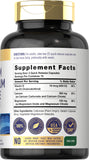Carlyle Calcium Magnesium Vitamin D3 Capsules side view