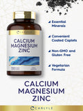 Carlyle Calcium Magnesium Zinc label details