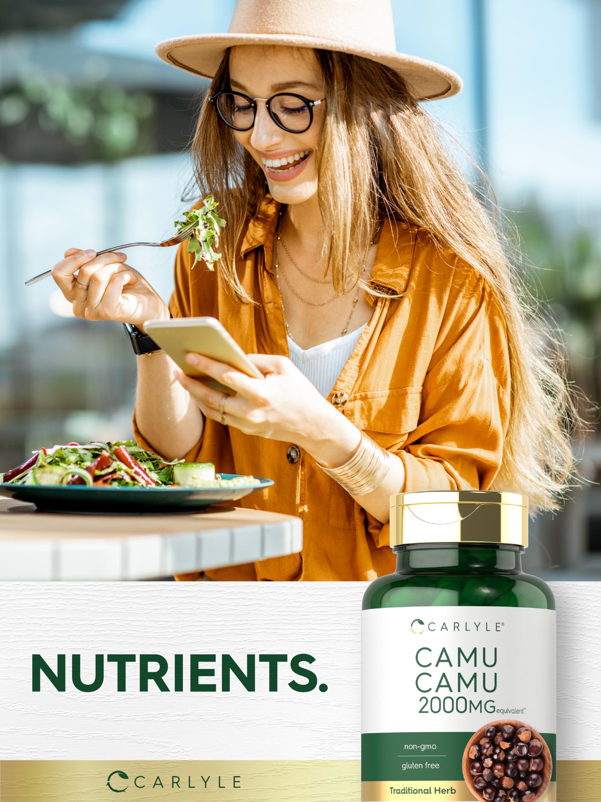 Carlyle Camu Camu Capsules lifestyle image