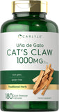 Carlyle Cat's Claw 1000mg capsules front view