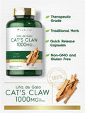 Carlyle Cat's Claw capsules in a hand